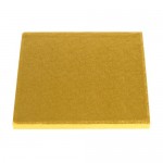 Zlatna tacna kvadrat 35cm